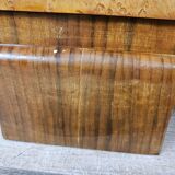 Art decò sideboard in thuja and walnut