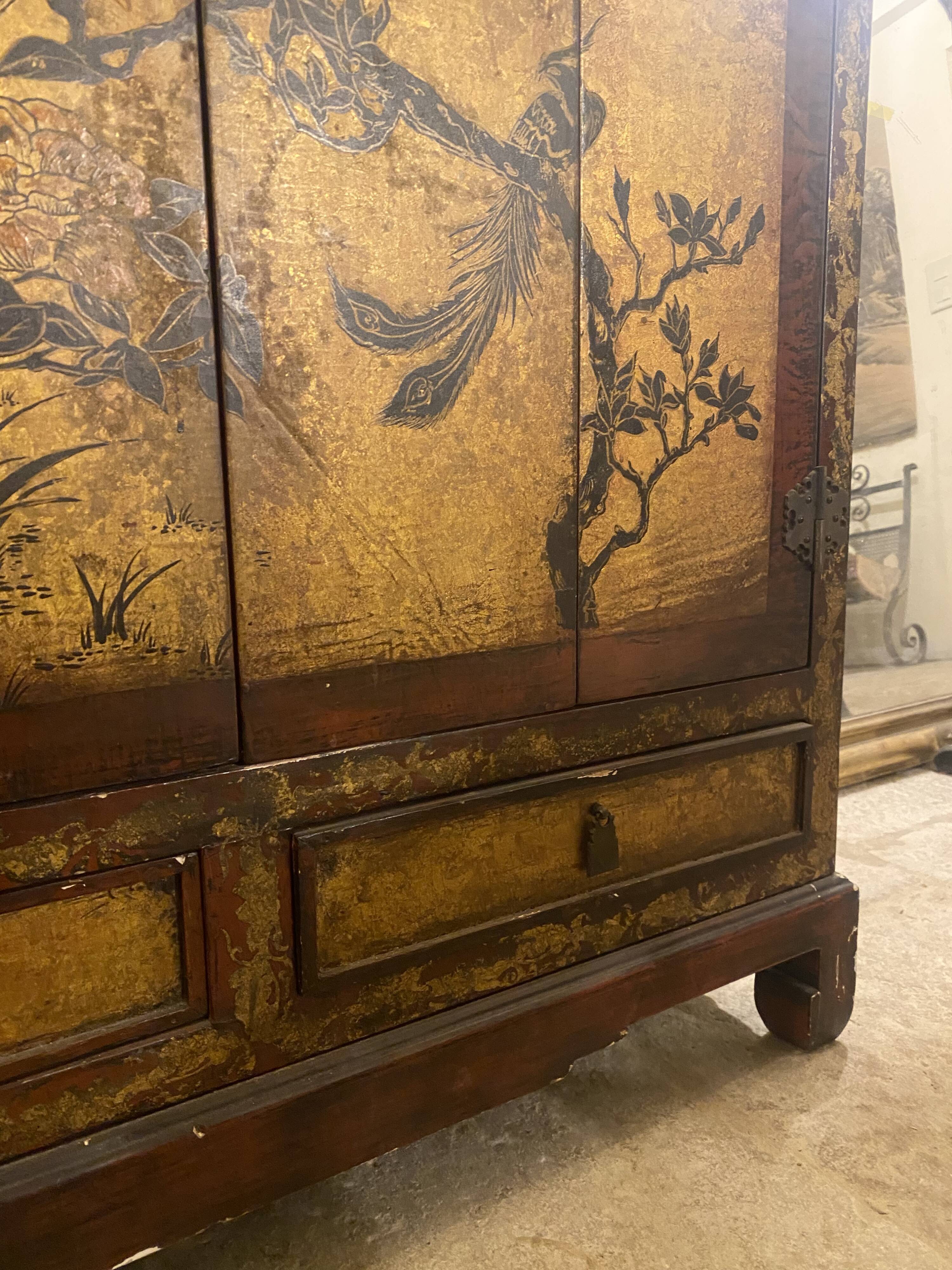 Buffet asiatique vintage