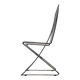 Vintage German lounge chair Kreuzschwinger by Till Behrens for Meyer Stahlmöbel, 1980s.