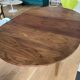Rosewood table with butterfly extension