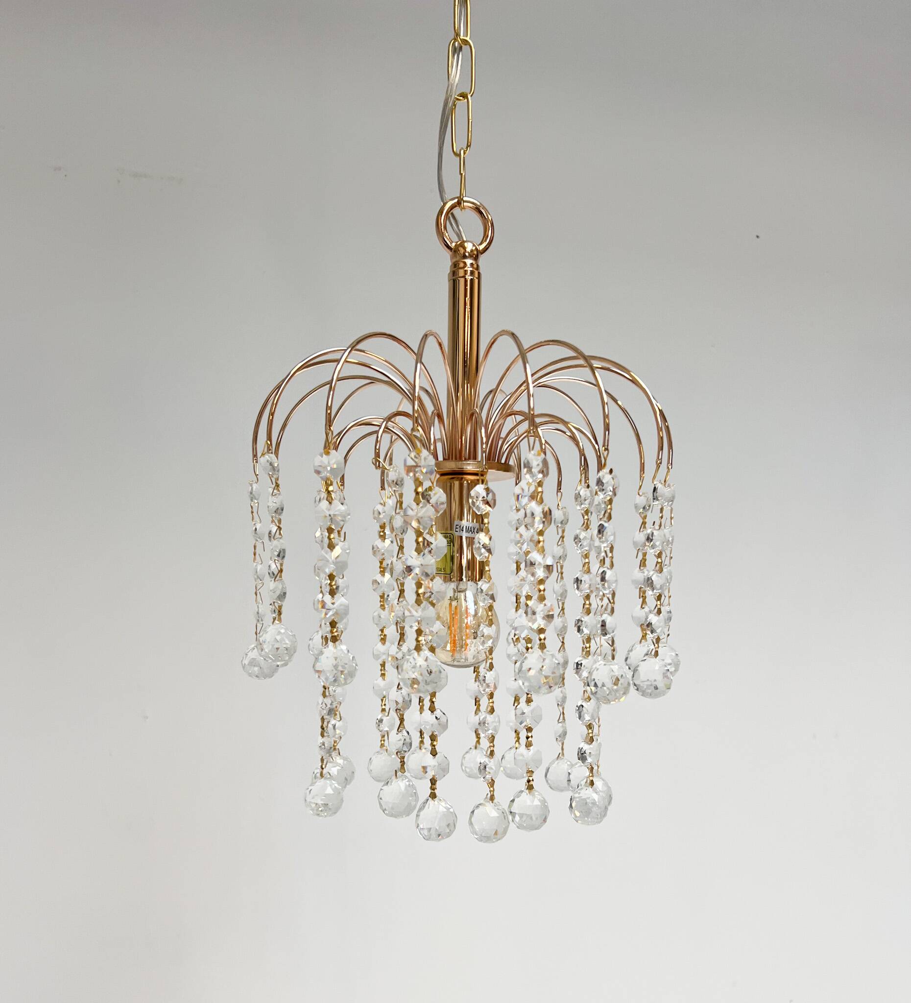 Italian cristal chandelier by Swarovski, after 2000