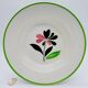 6 Deep Plates, Digoin Sarreguemines. "Rustic" Model
