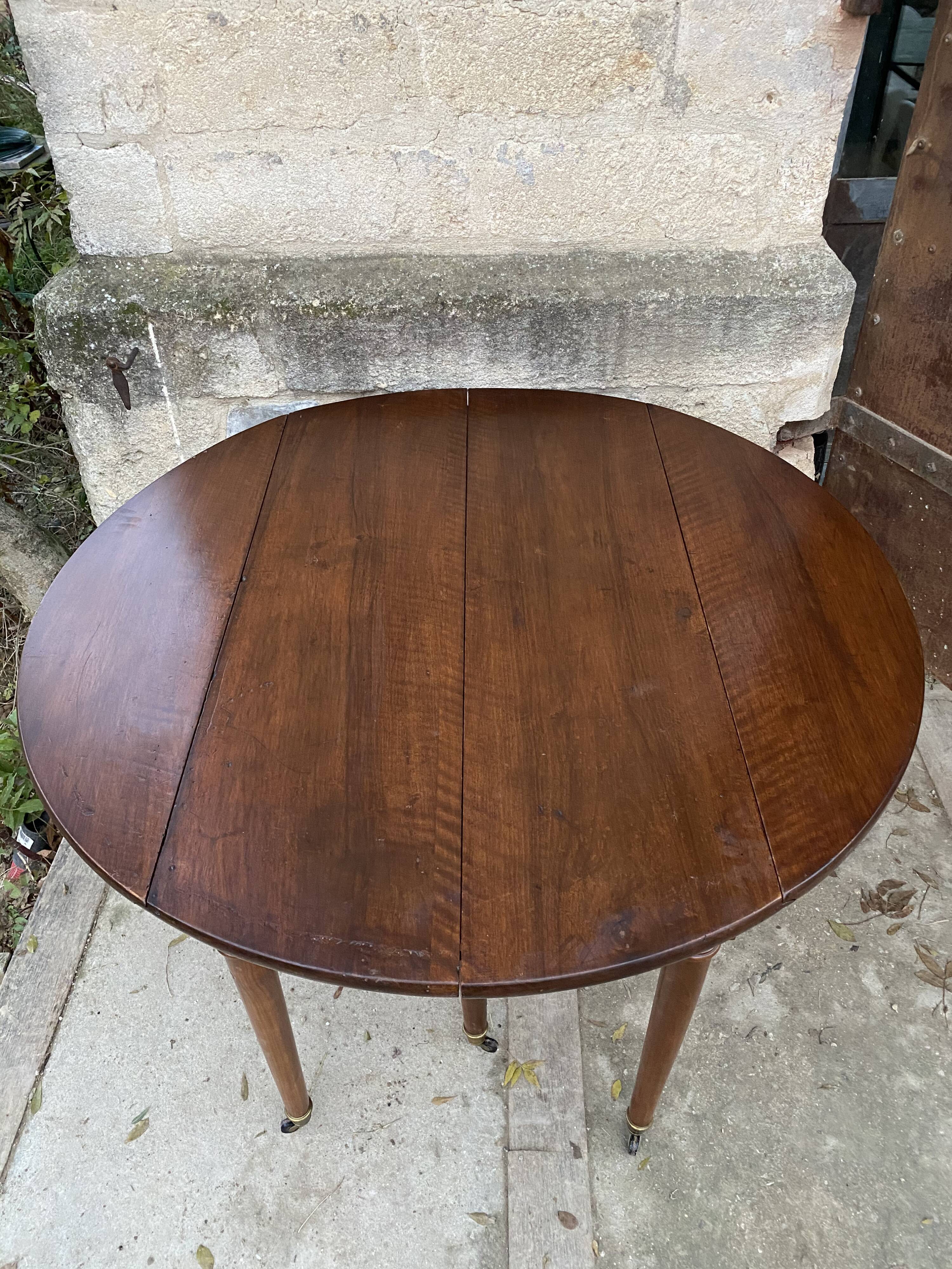 Walnut dining table