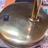 Lampe de table Relco Milan Italy avec bras articulé en laiton par Gianfranco Frattini, années 70