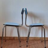 Set of formica chairs