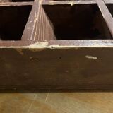 Old furniture locker display window grocery store haberdashery