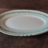 Plat ovale Faïencerie D Orchies