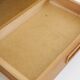 2 wall-mounted Scandinavian bedside tables with drawers, oak, 1960.