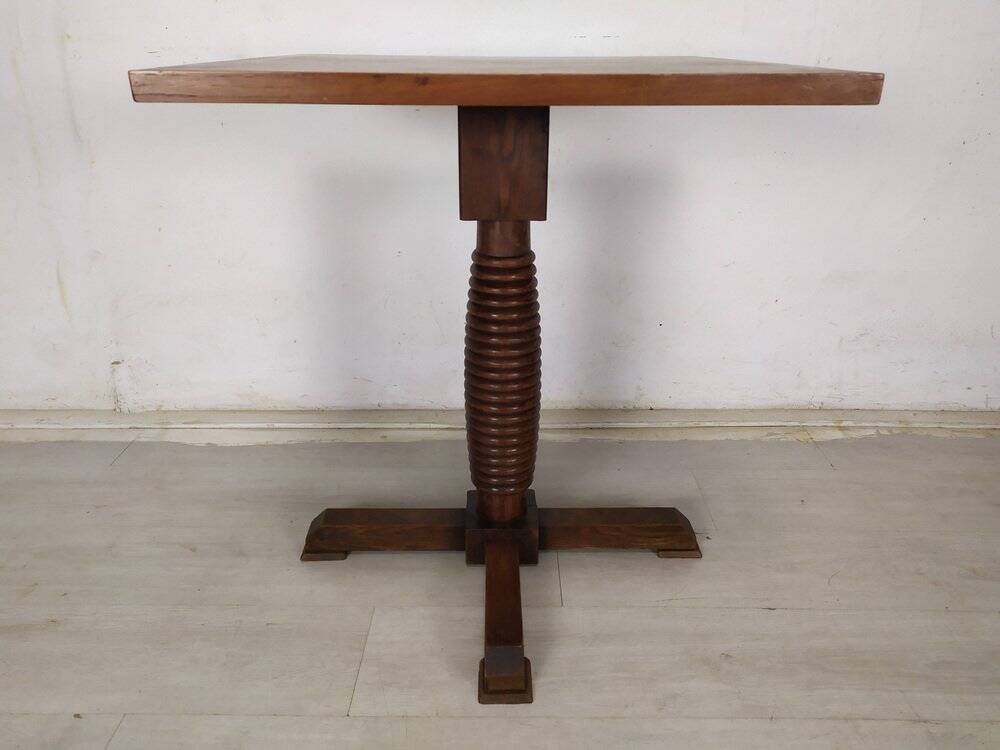 Brutalist bistro table