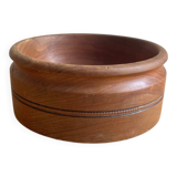 Vintage teak cup / empty pocket