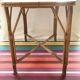 Coffee table in rattan 60s