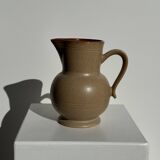 Vintage stoneware round carafe