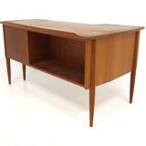 Scandinavian teak desk, Göran Strand, Lelångs Möbelfabrik, Sweden, 1950