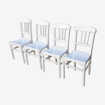 Set of 4 old chairs Stella