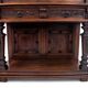 Figural Renaissance cabinet, France, around 1870.