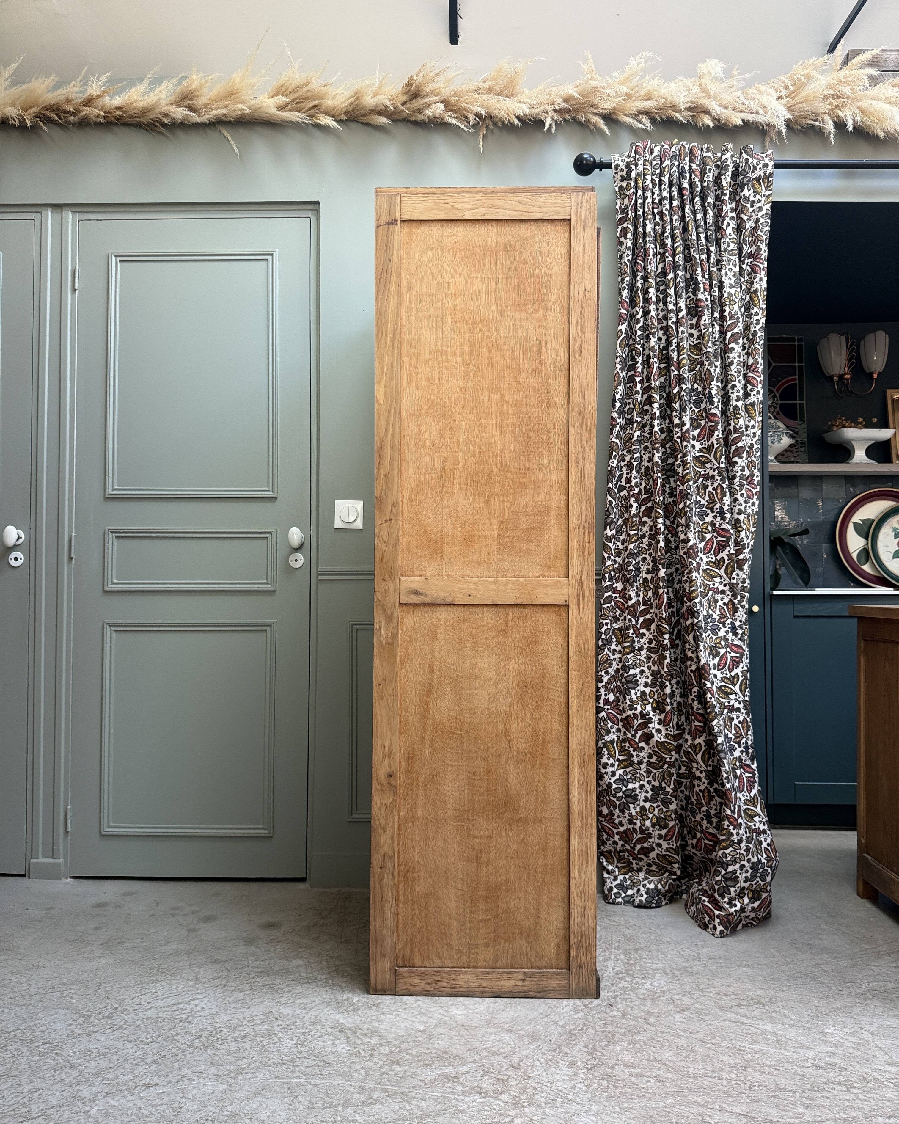 Vintage oak bonnetière (renovated)