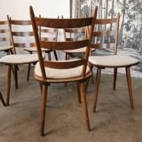 Set of 8 Hiller bistro chairs