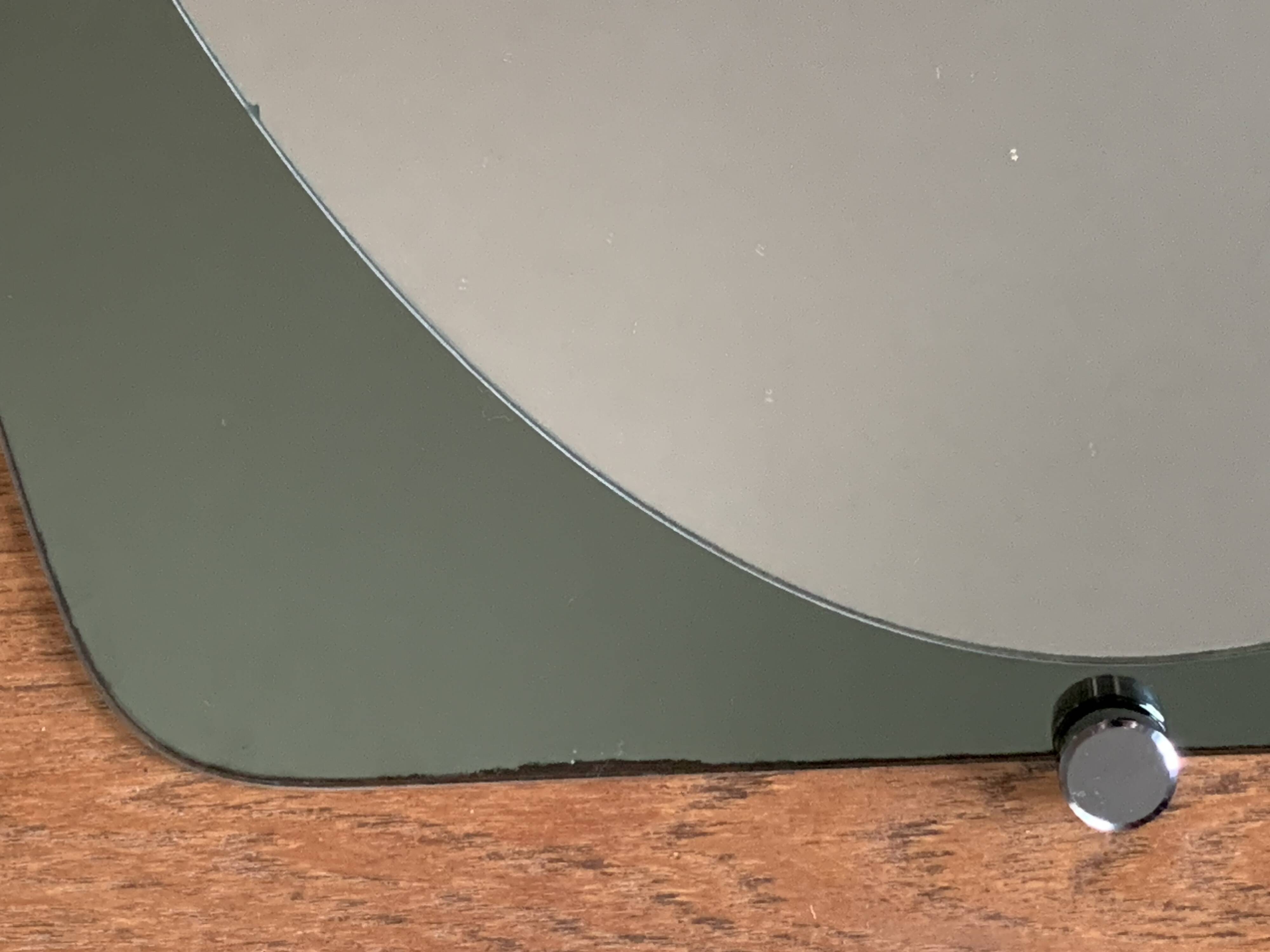 Double shade mirror 43x66 vintage 1970