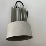 Pair of vintage adjustable wall lights, aluminum, Italy 1970