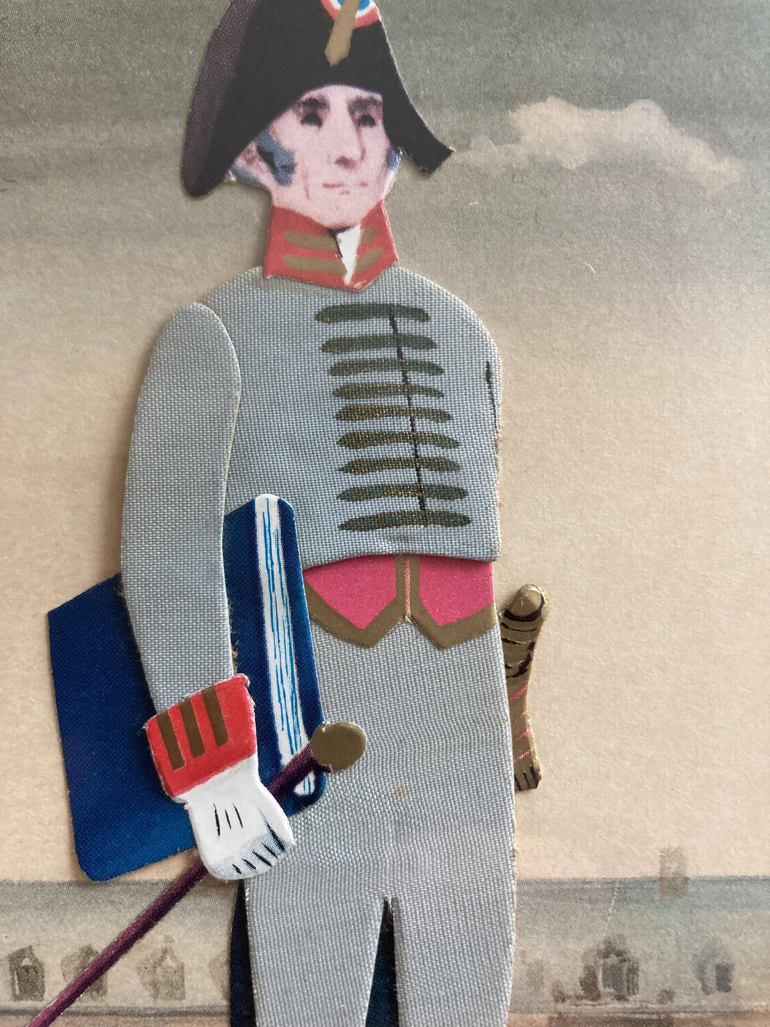 Collection 5 relief maps of military doctors' costumes