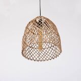 Rattan ceiling light