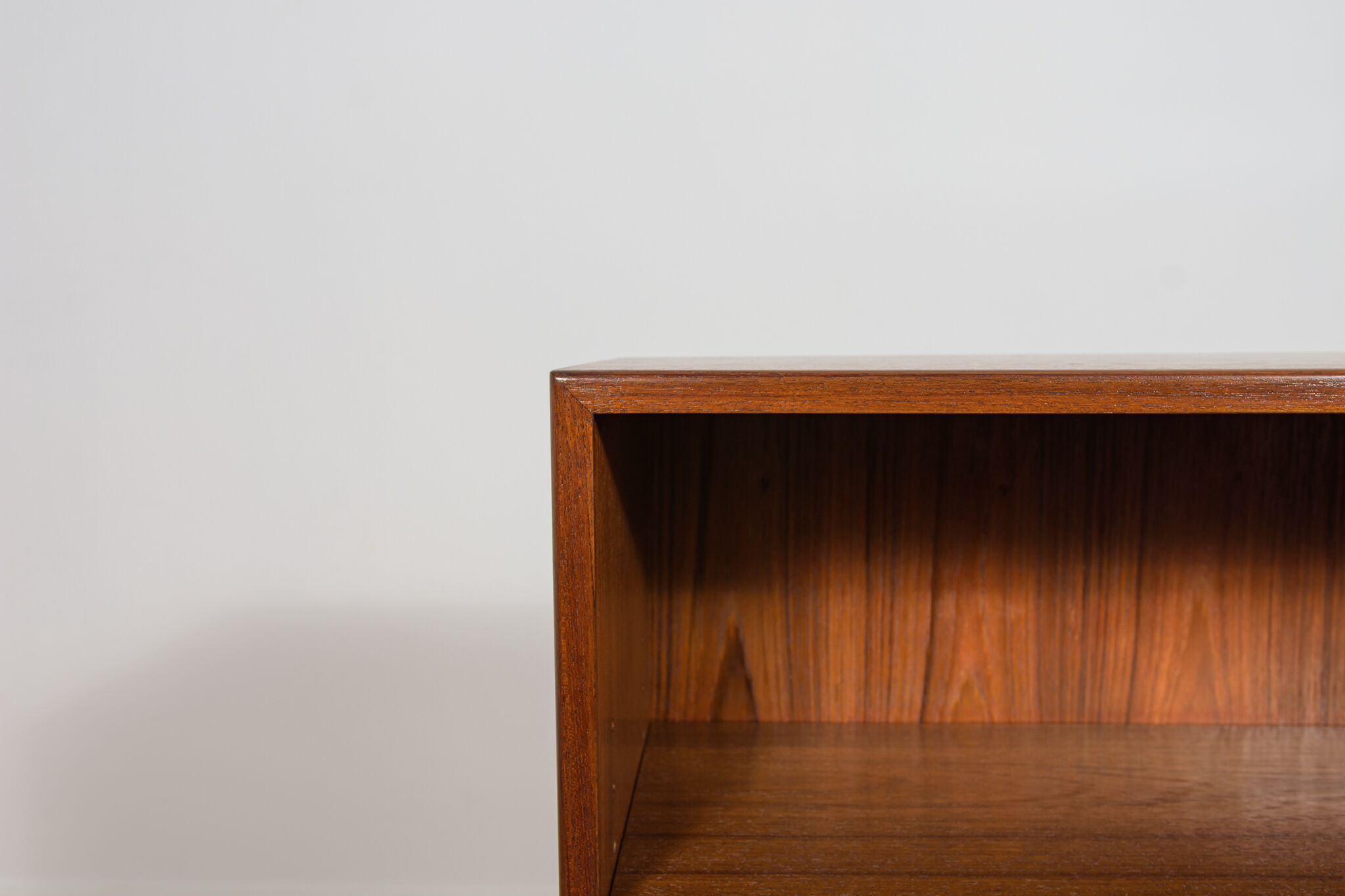 Mid-Century Teak Bookcase by Søborg Møbler, Denmark, 1960s