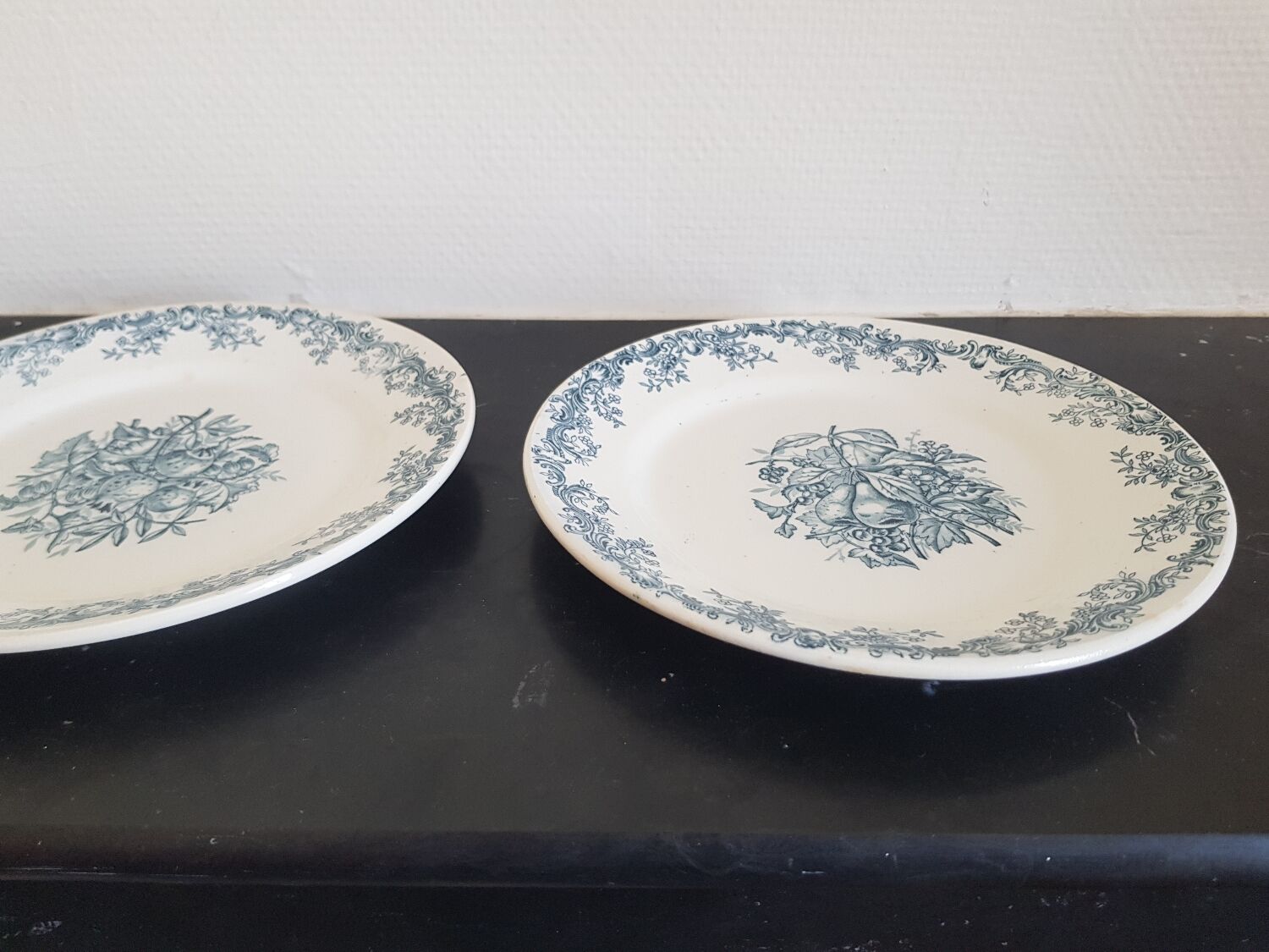 Earthenware plate terra iron model clairefontaine