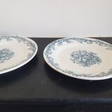 Earthenware plate terra iron model clairefontaine