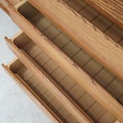 U-453 dub chest of drawers by Jiri Jiroutek for Interier Praha 1960