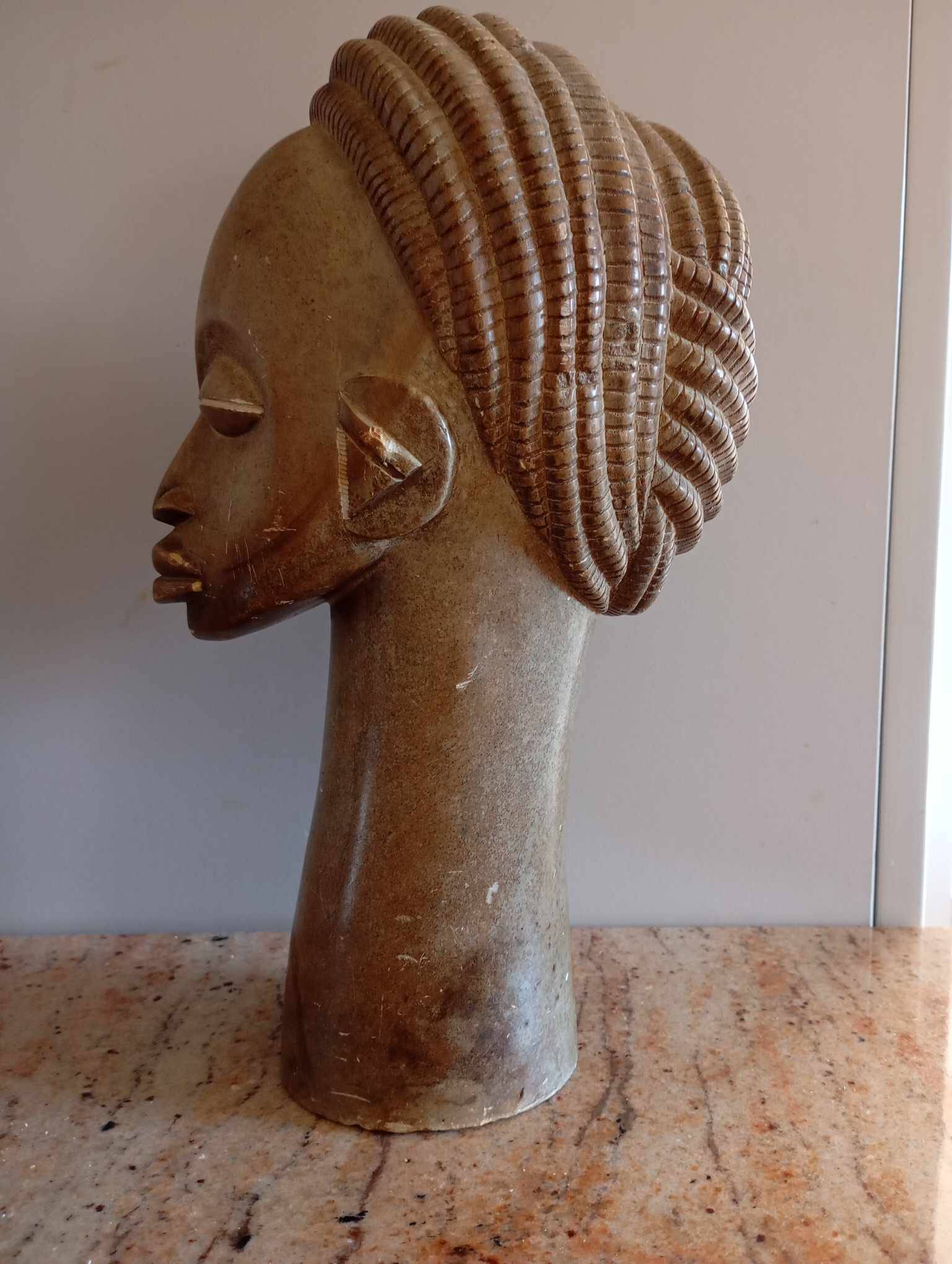 Stone sculpture from M'bigou