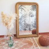 Grand miroir Louis Philippe 78x118cm