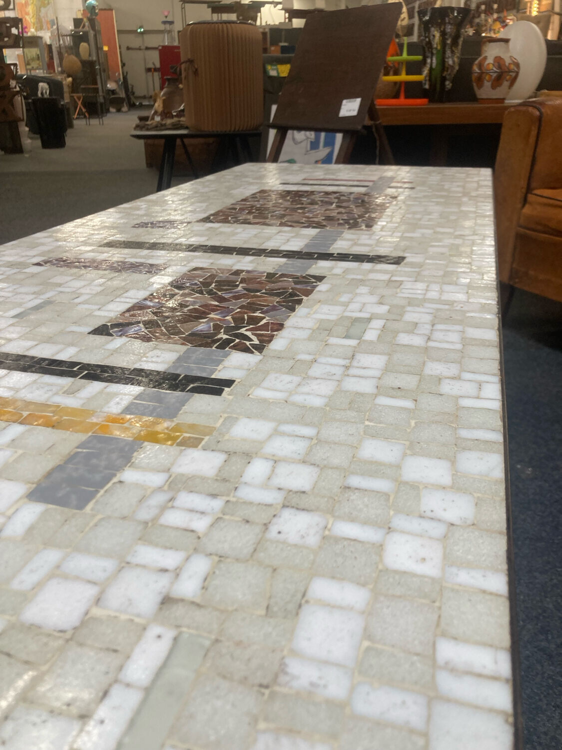 Mosaic coffee table