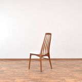 Mid-Century Teak Eva Chair by Niels Koefoed for Koefoeds Hornslet, 1960s, Set of 6