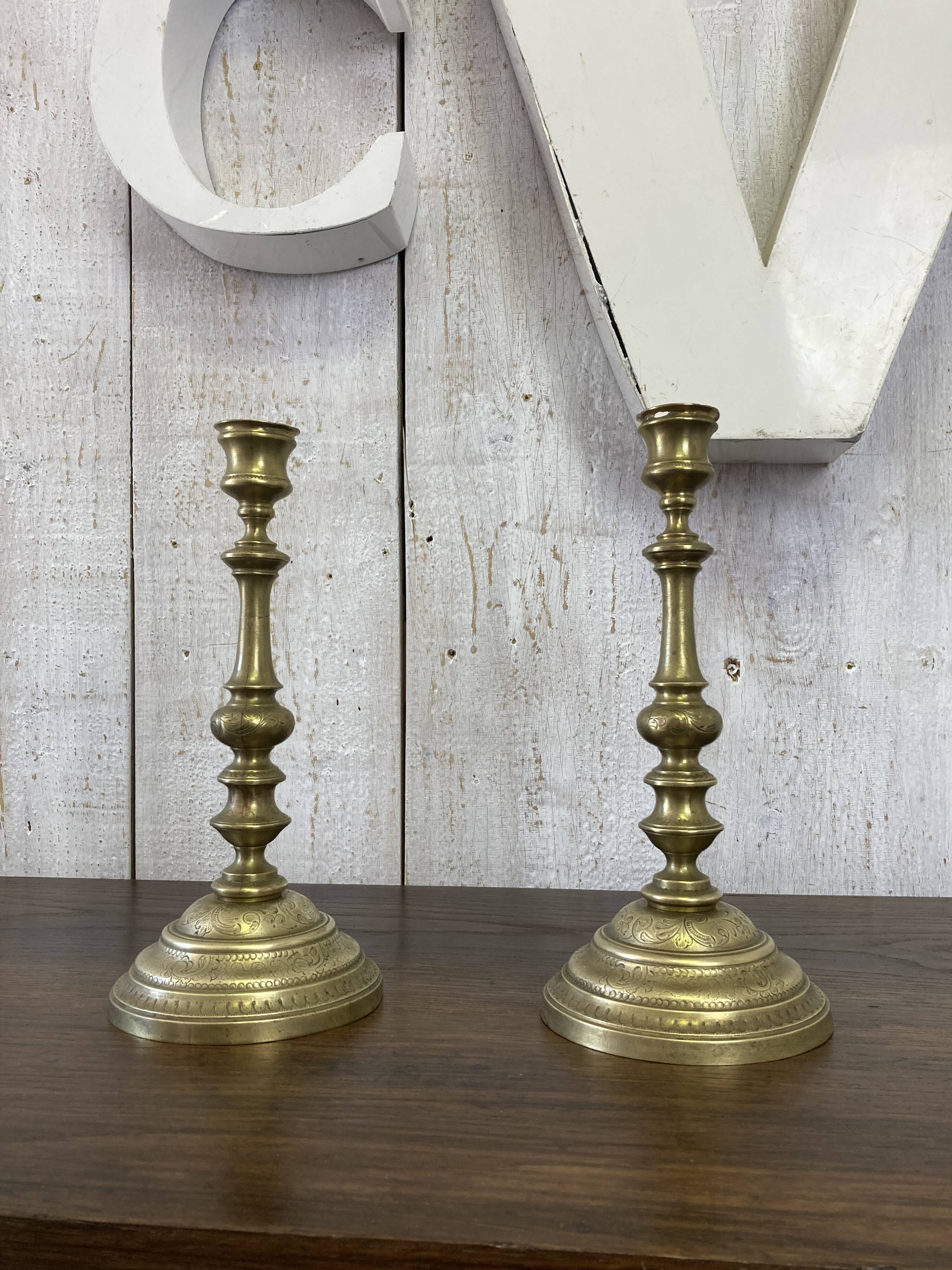 Pair of candlesticks
