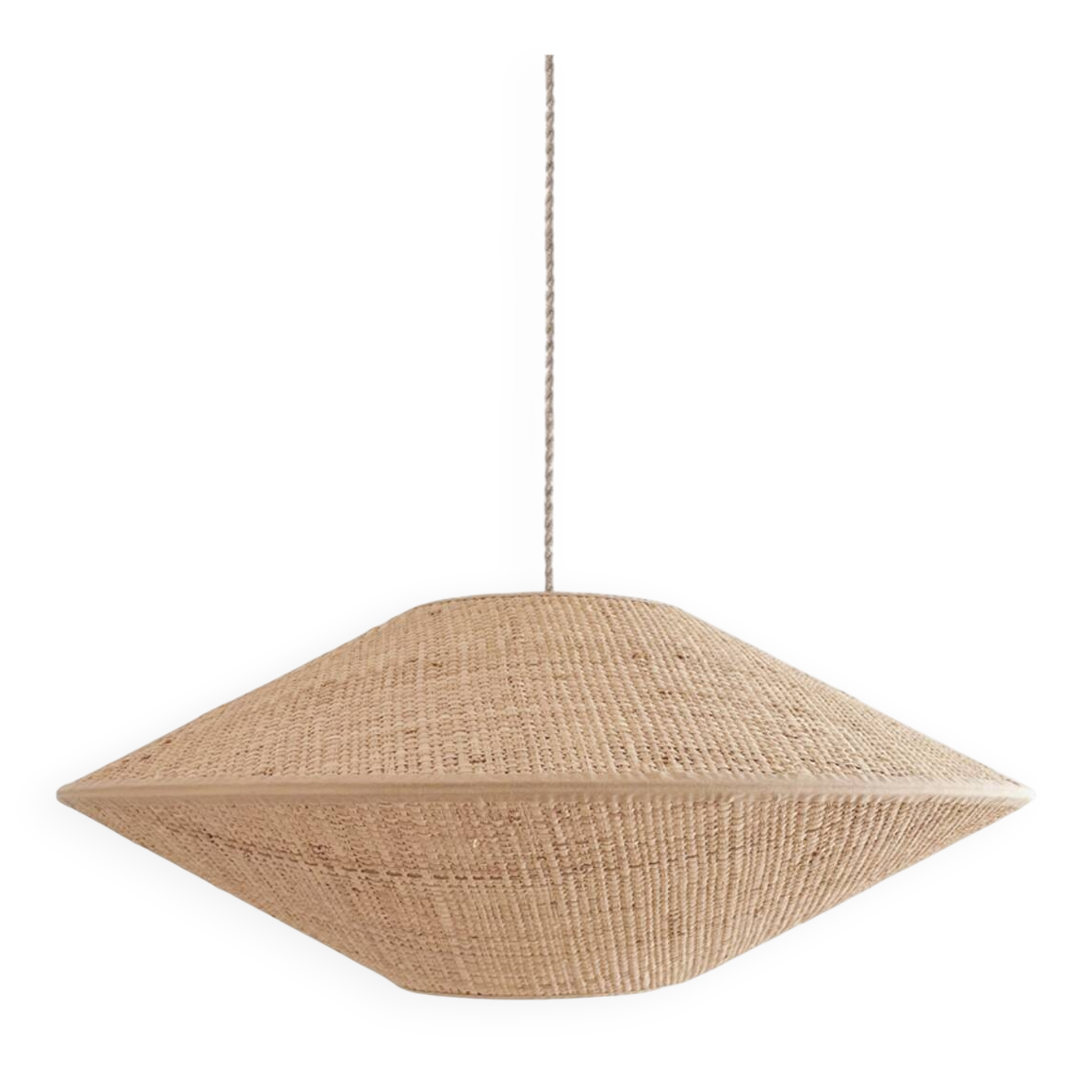 Woven rattan suspension