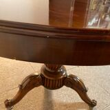 Table en acajou, 19 eme