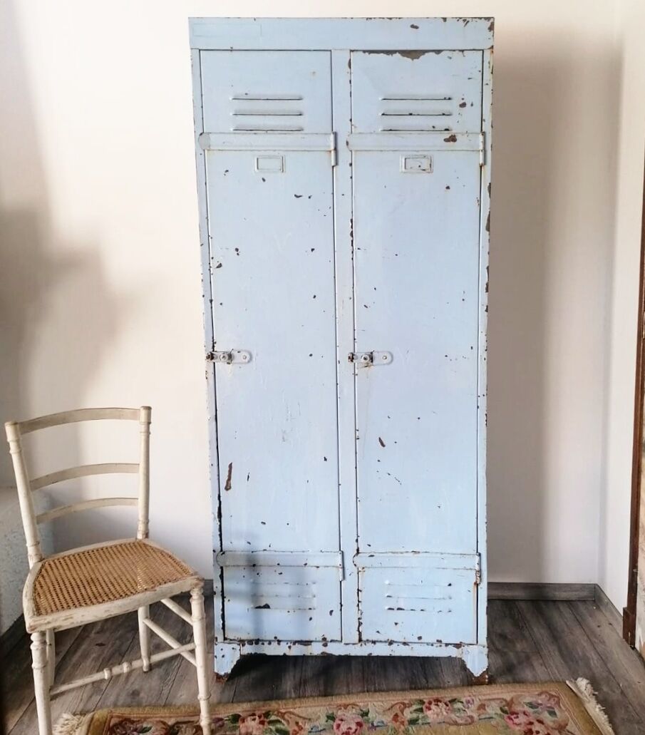 Blue industrial double vest