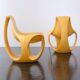 Space Age chair in the style of Danielle Quarante.