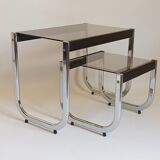 Pair of side tables 70s