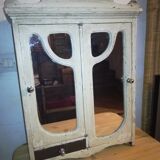 Old toilet cabinet