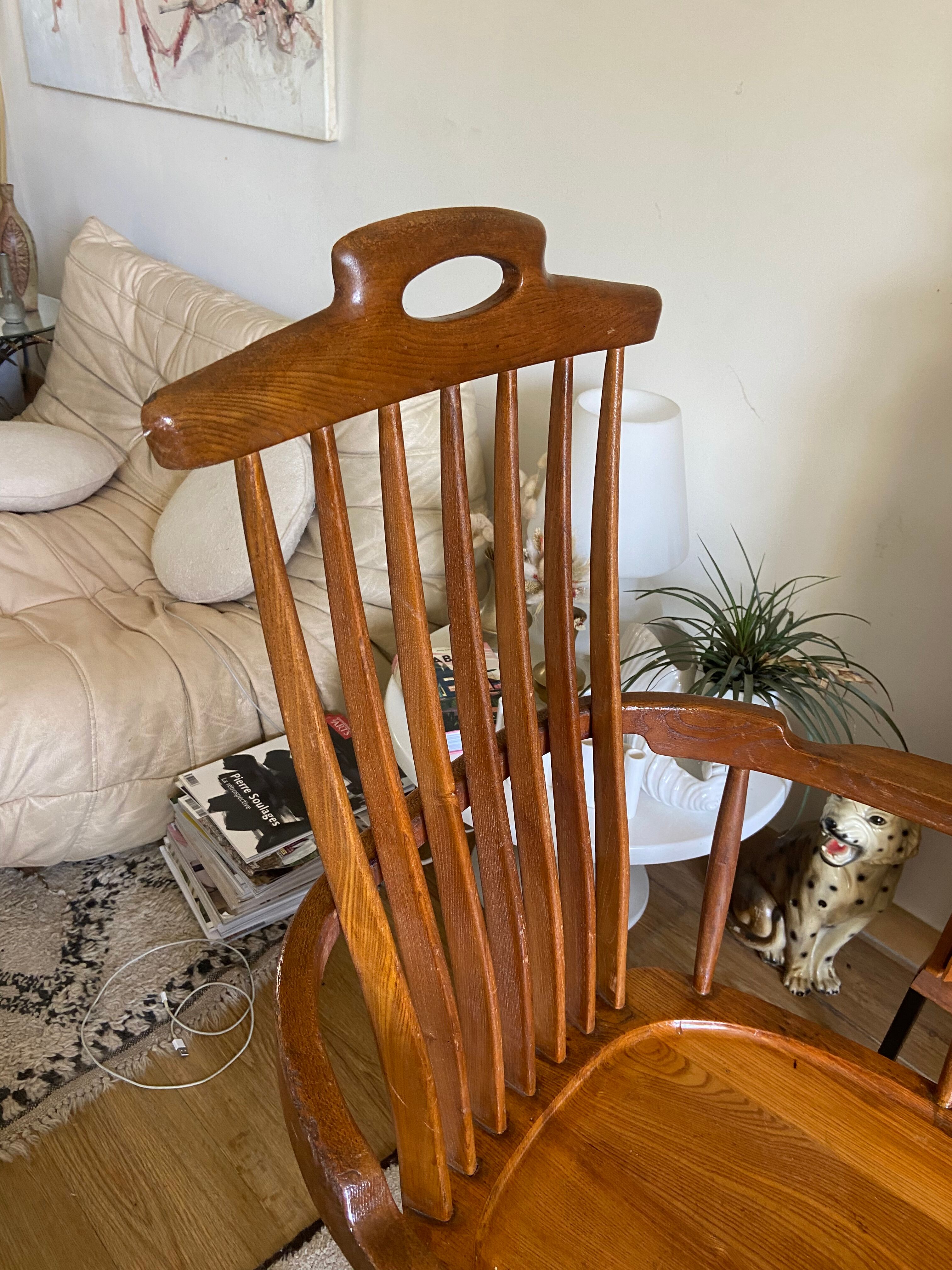 Scandinavian teak armchair from the 60s