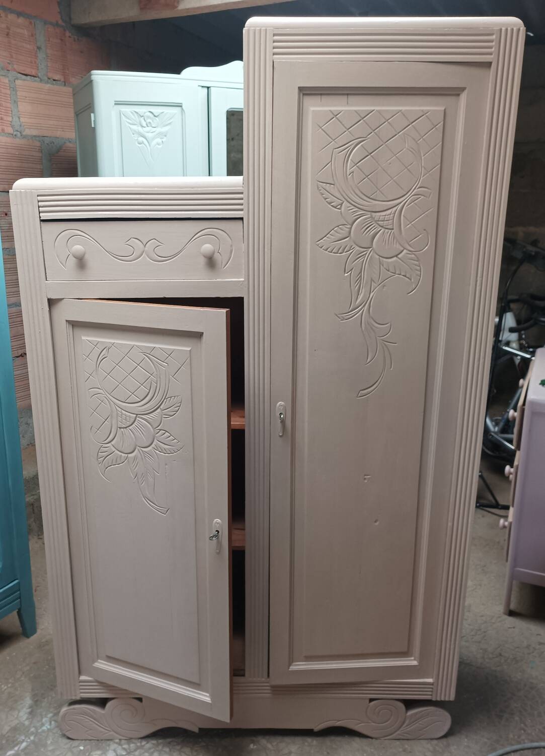 Art Deco wardrobe from the period