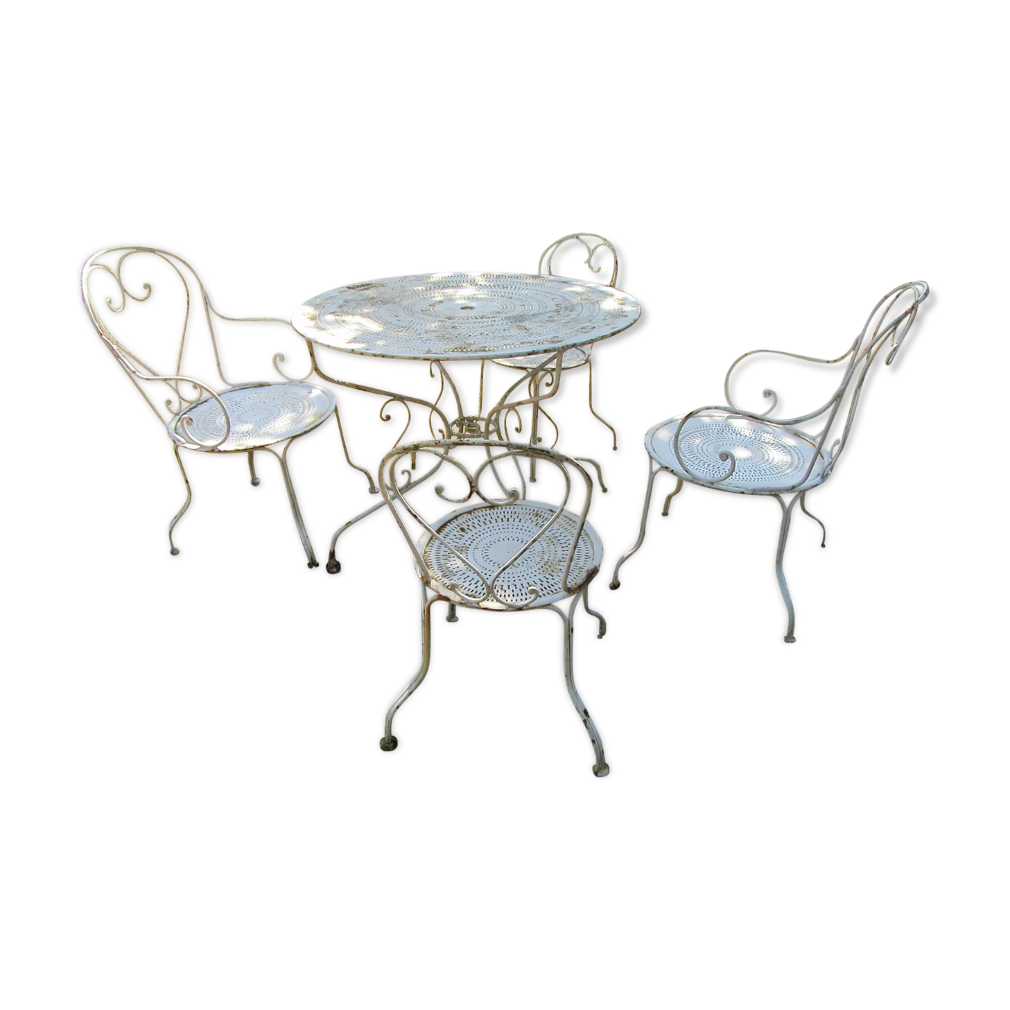 Ancient garden salon early 20th