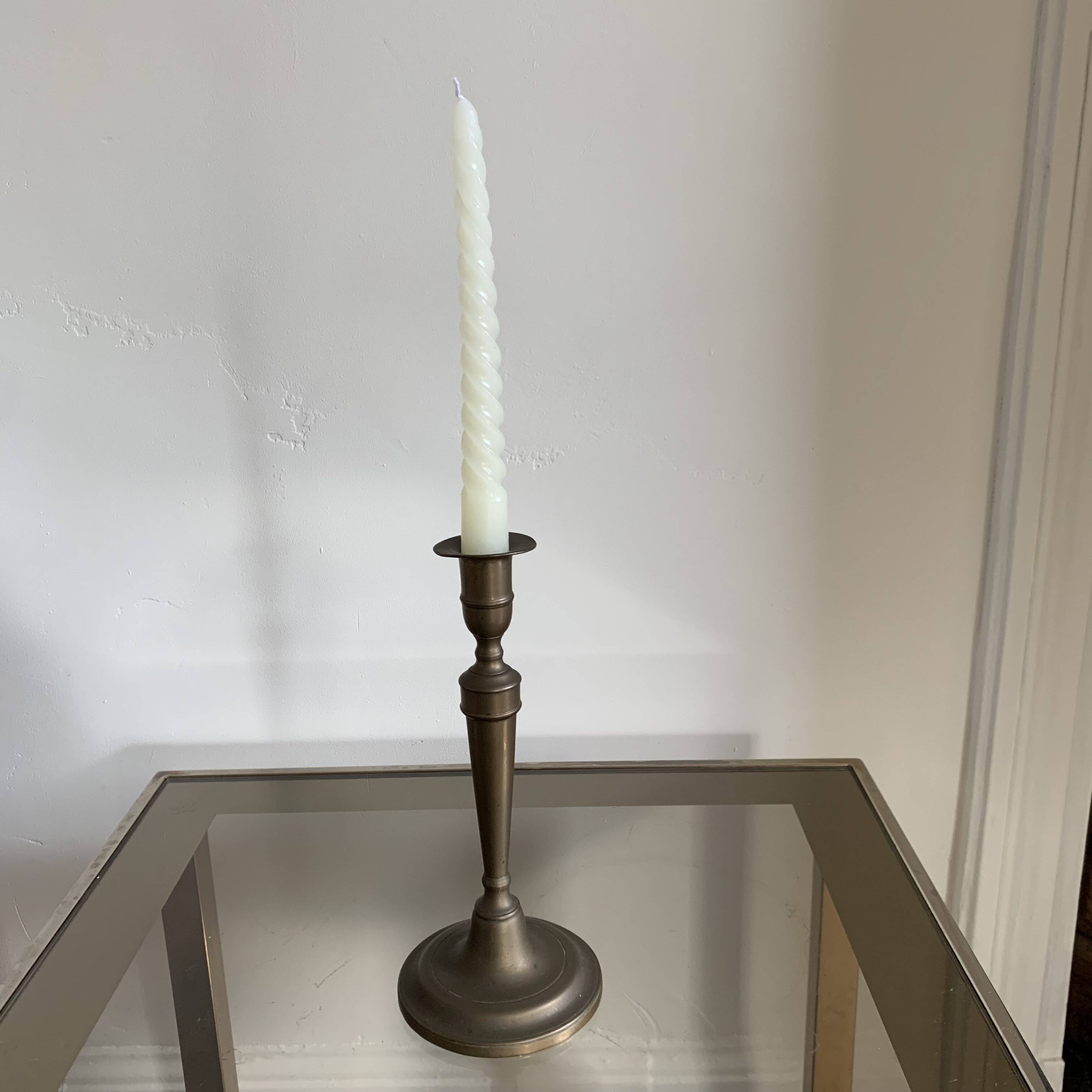 Brass candle holder