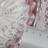 Val Saint Lambert Cup – Double red crystal – Signed