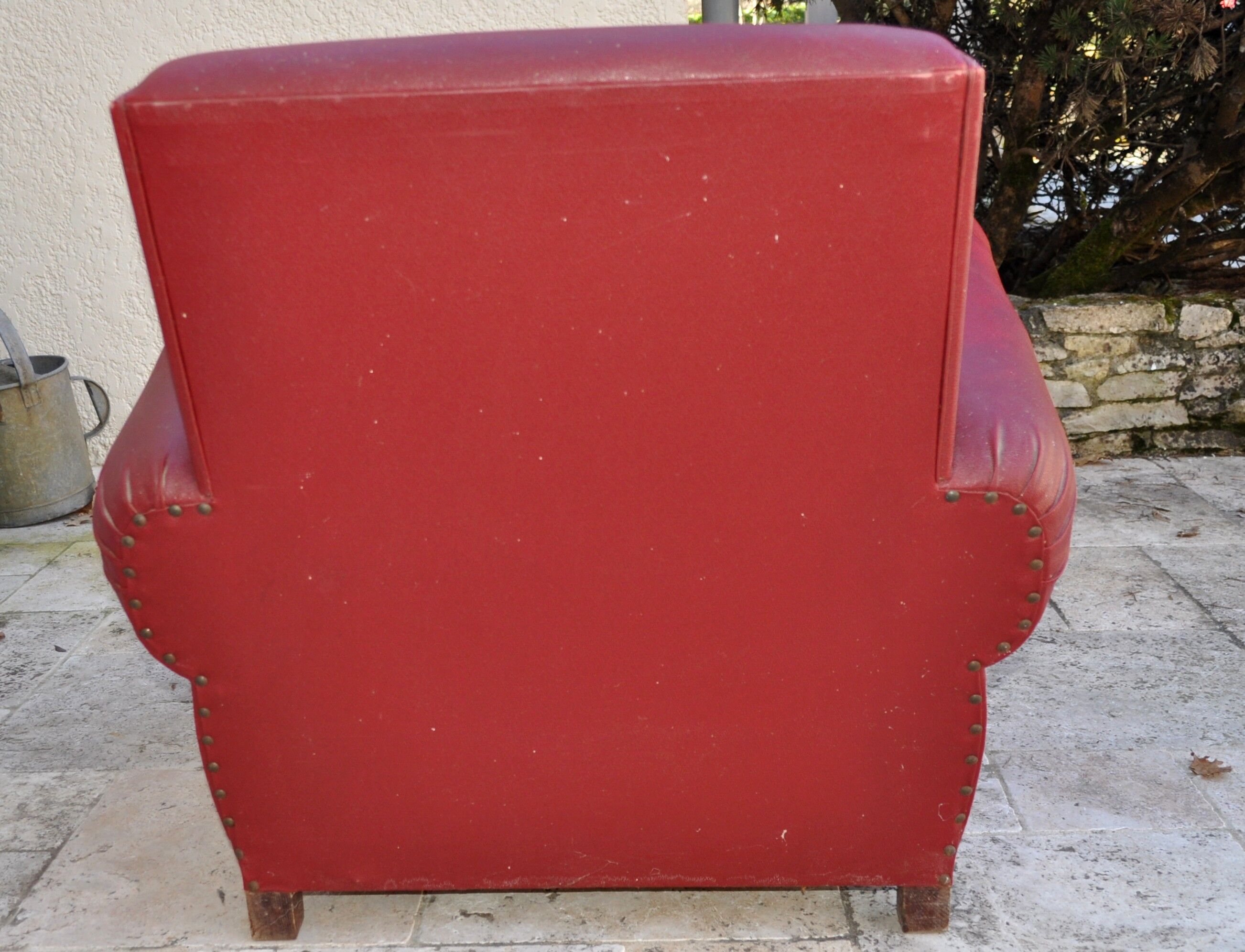 Fauteuil club skaï