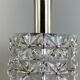 60s 70s ceiling lamp glass lamp light Kinkeldey Space Age 60s 70s