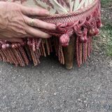 Armchair and pouf in Napoleon III style, Jean Roche