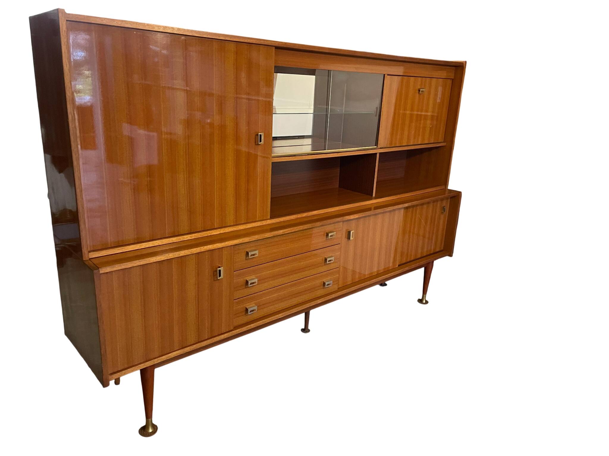 High vintage enfilade from the 50s-60s – mid-century Scandinavian sideboard