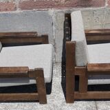 Pair of armchairs 60s